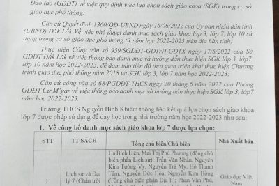 BỘ SÁCH GIÁO KHOA LỚP 7 NĂM HỌC 2024– 2025