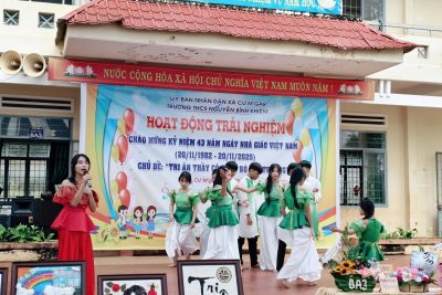 Sôi nổi Hoạt động Trải nghiệm – Chào mừng kỷ niệm 43 năm Ngày Nhà giáo Việt Nam (20/11/1982 – 20/11/2025)