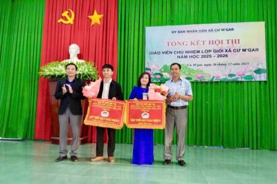 TRƯỜNG THCS NGUYỄN BỈNH KHIÊM XUẤT SẮC ĐẠT GIẢI NHẤT TOÀN ĐOÀN TẠI HỘI THI GIÁO VIÊN CHỦ NHIỆM LỚP GIỎI CẤP XÃ NĂM HỌC 2025–2026