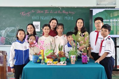 LAN TỎA TƯ DUY STEM – KHƠI NGUỒN KHỞI NGHIỆP XANH TỪ LỚP HỌC